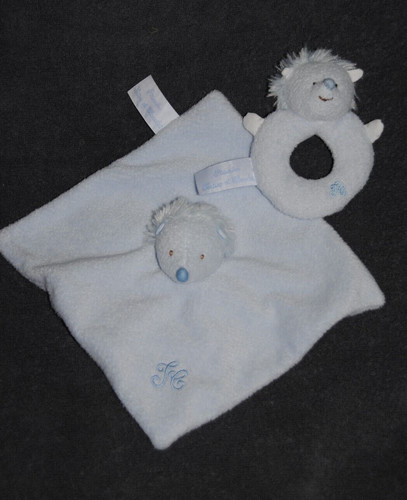 Doudou plat hérisson - plat,