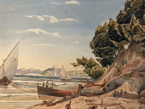 Très beau dessin 1848 pays - beau,