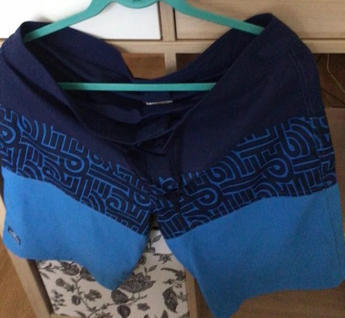 Short bain bleu taille - short, de