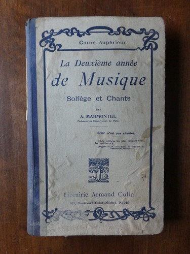 Livre ancien deuxieme - la,