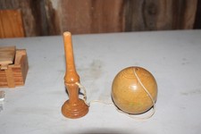Vintage Ancien Bilboquet Bois