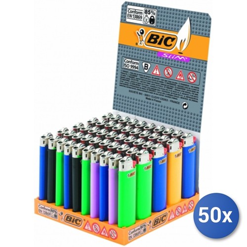 Briquets bic j23 slim medium - briquets,