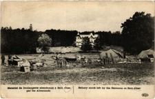Old postcard bakery equipment abandoned in BETZ by Germans (377489)
