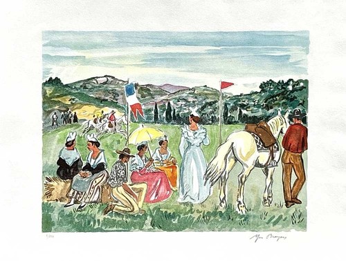 Brayer yves lithographie - yves,