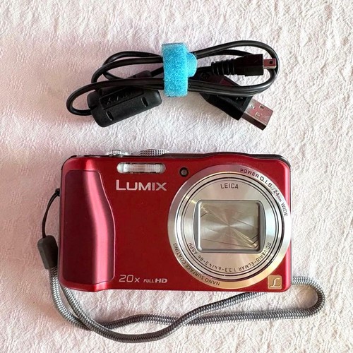 Lumix dmc tz30 - red, 20x