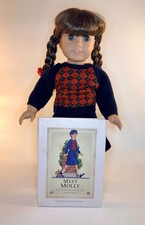 Pleasant Company Molly McIntire American Girl Doll 18" w/Hardback Book
