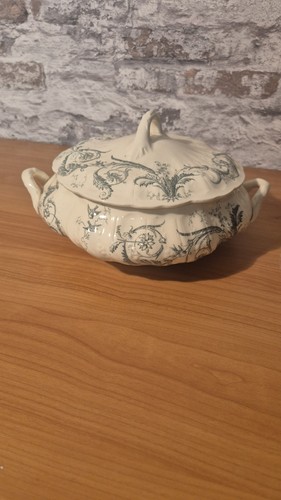 Soupiere ancienne gien - soupiere,