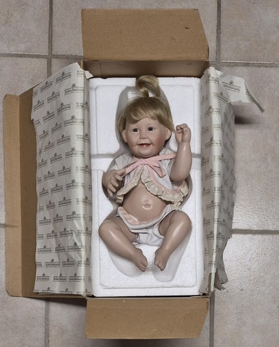 Original porcelain doll - porcelain,