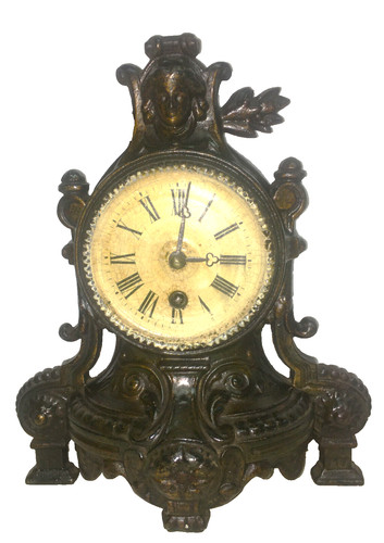 Pendule napoléon iii fonte - en,