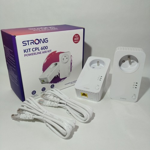 Kit cpl 600 mbps strong - mbps,