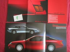 E  /  RENAULT ALPINE V6 GT.V6 turbo  / catalogue 30 pages  millésime 1985 
