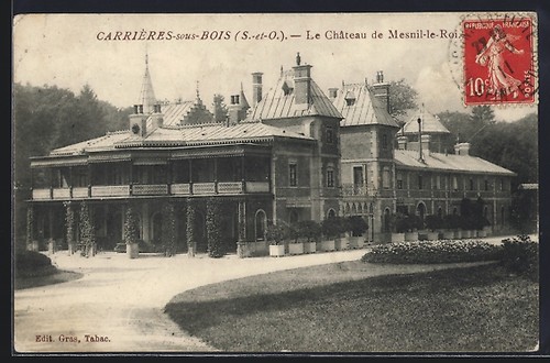 Cpa carrières sous bois - carrières-sous-bois,, le