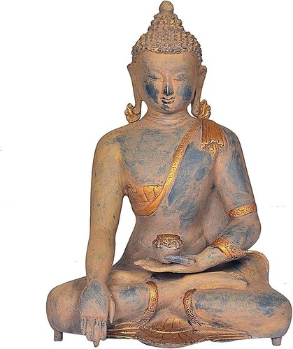 Idole bouddha laiton - idole,