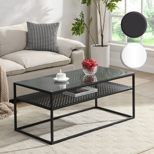 Finebuy table salon verre - salon,