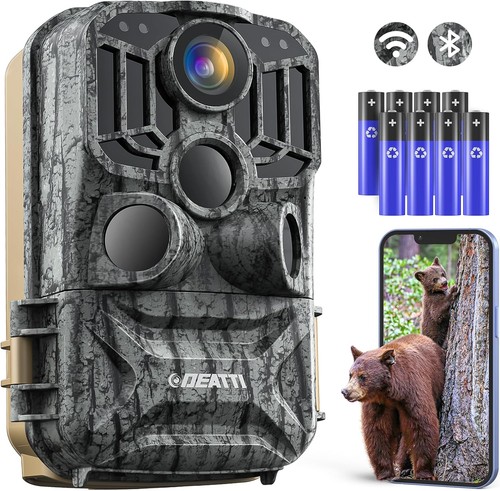 Caméra chasse 48mp - 4k, wifi