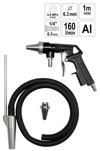 Pistolet sablage air - sablage, à