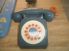 telephone 746 vintage orange