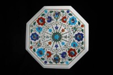 Table En Marbre 12" Décor