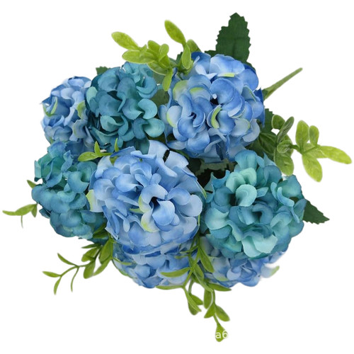 Fleur hortensia plastique - d'hortensia, en
