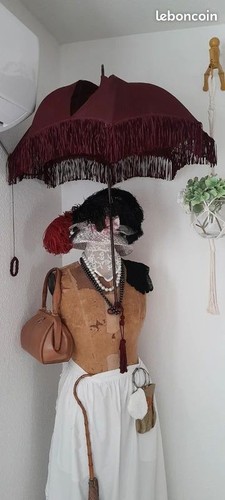 Ombrelle ancienne tout soie - ombrelle,