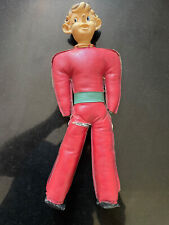 ANTIQUE MAYBE SPIROU FIGURE - 33 CM - 50 YEARS RUBBER AND SKAÃ RED