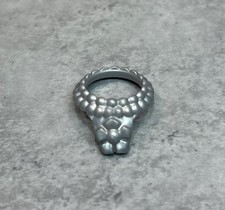 Playmobil grey head greenhouse necklace 