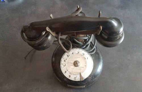 Téléphone ancien jacquesson - tÉlÉphone,