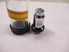 WILD Heerbrugg Switzerland 165460 50X Microscope Objective Lens 0.85 d=0.17