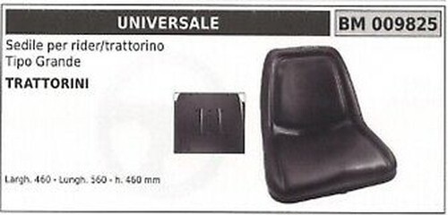 Siège tracteur universel - siège,