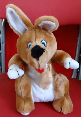 Peluche kangourou 25 cm - peluche,
