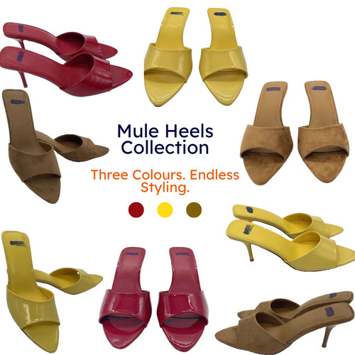 Chaussures aiguilles cuir - aiguilles, en