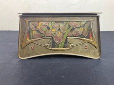 OLIBET embossed lithographed sheet biscuit box, Universal Exhibition 1900