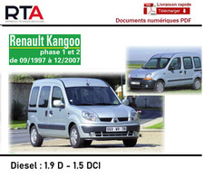 Renault Kangoo 1 Ph1 et 2 RTA
