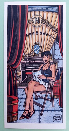Carte signée auteur andre - signée, bd