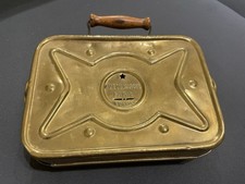 Chauffe plat en laiton