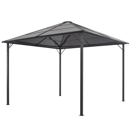 Tonnelle avec toit anthracite - toit,