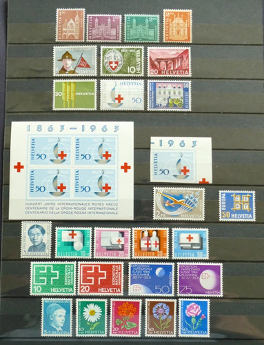 Suisse année 1963 - 1963, minr