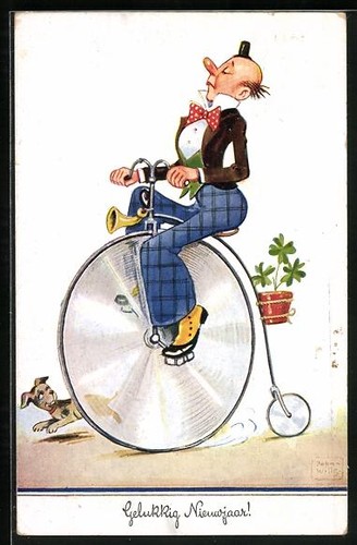 Carte postale artiste - postale, john