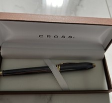 Cross Stylo Roller 585 Titanium Pen in Box Free Ship Gold In Box