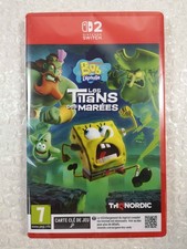 BOB L'EPONGE LES TITANS DES MAREES SWITCH 2 FR NEW (GAME-KEY CARD) (GAME IN ENGL