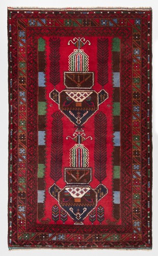 Tapis persan noué - , la