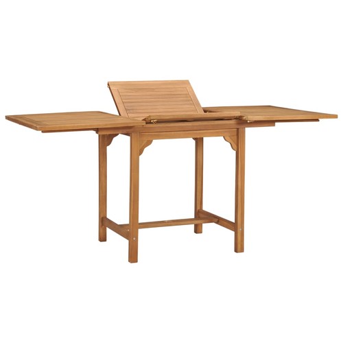 Teck solide table - solide, extensible