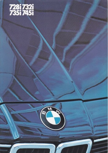 Catalogue brochure bmw 728i - catalogue,