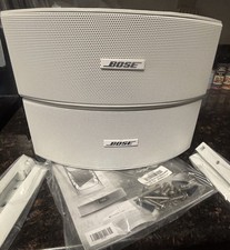 Bose 151 SE Outdoor Environmental Speakers, White W Manual Brackets & hrdwr New!