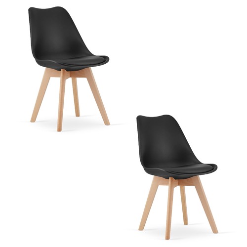Chaise mark noire 2 - x,