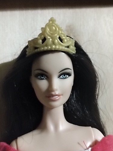 Barbie accessoire diadème - barbie, or