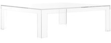 Table Basse KARTELL INVISIBLE PPMA Transparent Cristal 5075/B4 Neuf