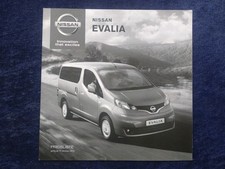 Nissan Evalia Price List 10/2013