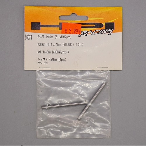 Hpi racing arbre 4x46mm - hpi, argent