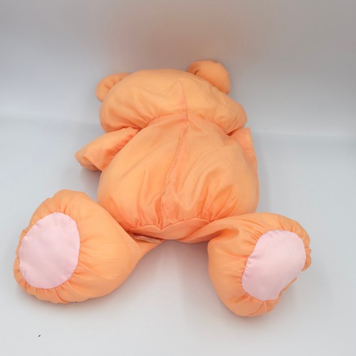 Peluche puffalump ours orange - peluche,